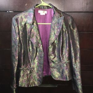 Paisley Printed Blazer